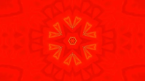 Bright abstract light that arranges full colors,mandala, black backgrounds Stock Footage 126447216