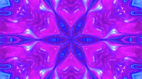 Bright abstract light that arranges full colors,mandala, black backgrounds 動画素材 126461897