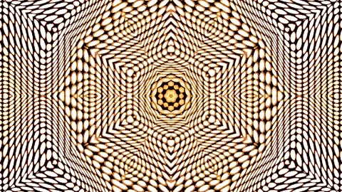 Bright abstract light that arranges full colors,mandala, black backgrounds Video stock 163226377