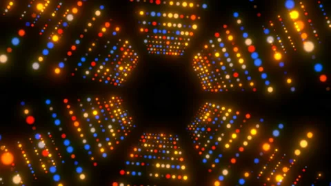 Bright abstract light effect background Video stock 131384085