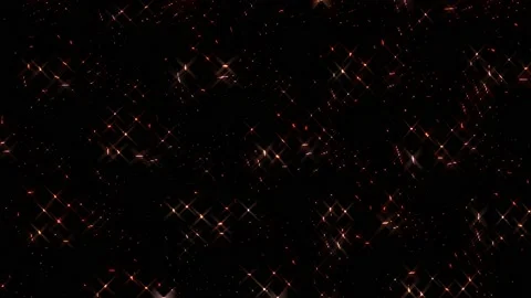 Bright abstract light governing full color, kaleidoscope, black background Video stock 202008345