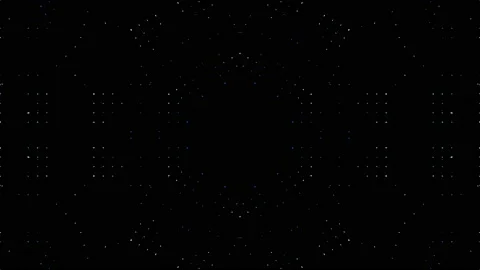 Bright abstract light governing full color, kaleidoscope, black background Stock-Footage 219217626