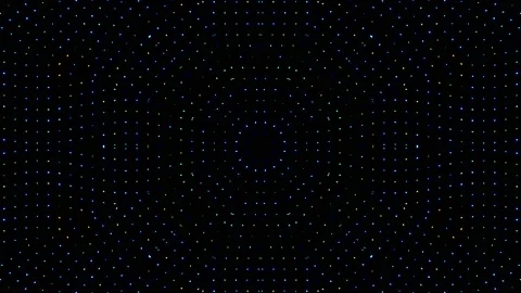 Bright abstract light governing full color, kaleidoscope, black background Stock Footage 220922892