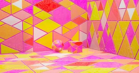 Bright abstract mosaic pattern. Illustration background. For design and decor Stock Illustration