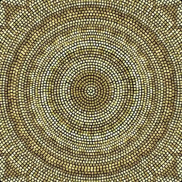 Bright abstract mosaic seamless pattern. Vector background. Endless texture Stock Illustration
