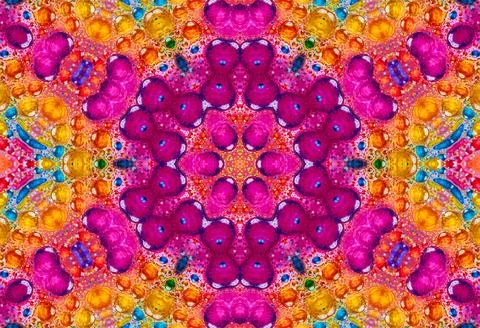 Bright abstract multicolor pattern Stock Illustration
