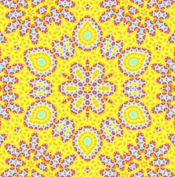 Bright abstract ornamental background Stock Illustration