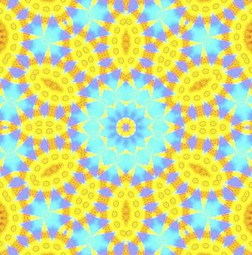 Bright abstract ornamental background Stock Illustration