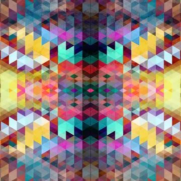 Bright abstract pattern polygons Stock Illustration