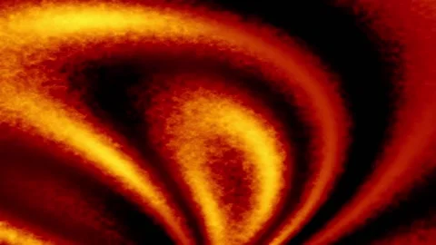 Bright, abstract pattern in smooth motion on a dark background Video stock 151594329