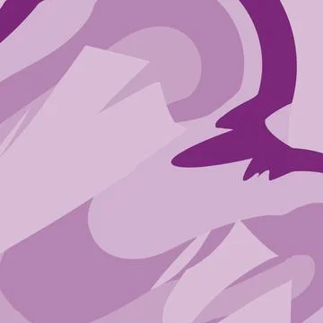 Bright abstract pattern in trendy lilac hues. Background texture from different Illustrazione stock