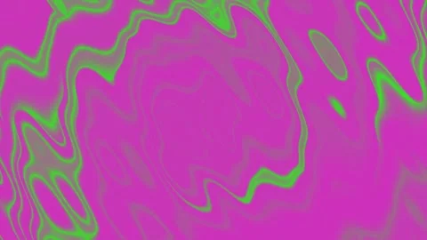 Bright Abstract Pattern with Wavy Lines in Neon Purple and Green Stock Footage 340413380