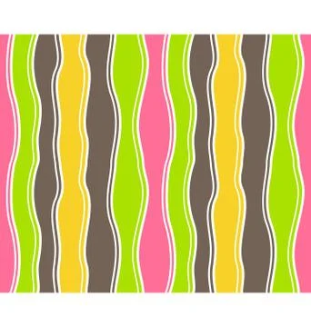Bright abstract seamless pattern Stock Illustration