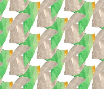 Bright, abstract seamless pattern made with torn colored paper Stock Illustration