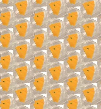 Bright, abstract seamless pattern made with torn colored paper Stock Illustration