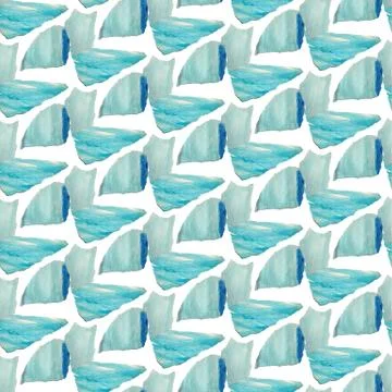 Bright, abstract seamless pattern made with torn colored paper Illustrazione stock