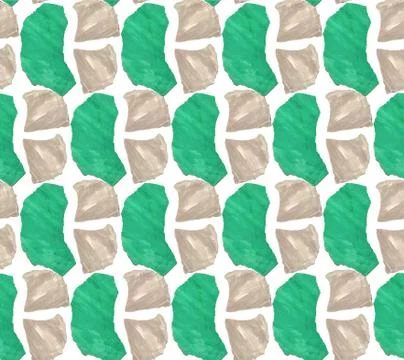 Bright, abstract seamless pattern made with torn colored paper Stock Illustration