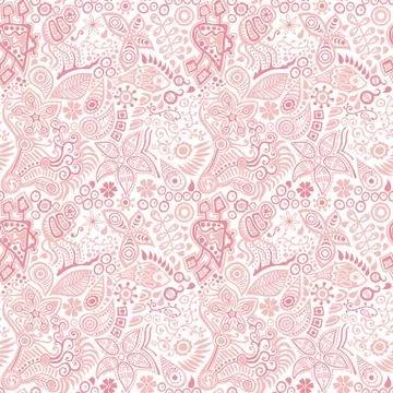 Bright abstract seamless texture Stock Illustration