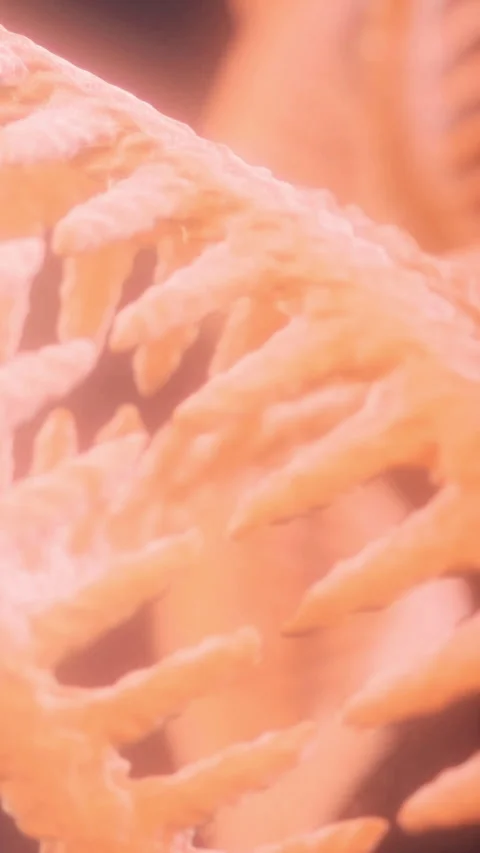 Bright abstract shapes in the foreground with blurred objects behind Stock Footage 336025444