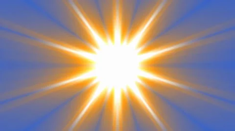 Bright Abstract Sun Solar Mandala Background 1 slow Stock Footage 34500970