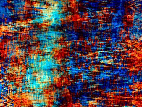 Bright abstract texture with randomly spaced spots - computer illustration Stock Illustration