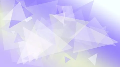 A bright abstract triangle collage in blue and white creates a fresh, futur.. Illustrazione stock