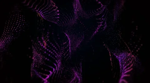 Bright Abstract Wave Background After Effects stock