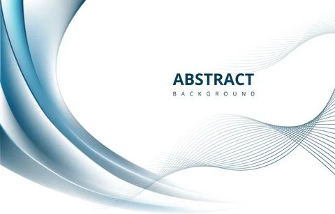 Bright Abstract Wave Lines Gradient Texture Background Wallpaper Graphic Desi Illustrazione stock