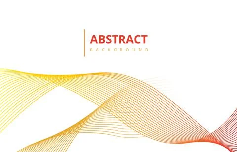 Bright Abstract Wave Lines Gradient Texture Background Wallpaper Graphic Desi Illustrazione stock