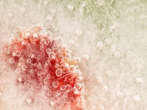 Bright abstraction of air bubbles Stock Photos