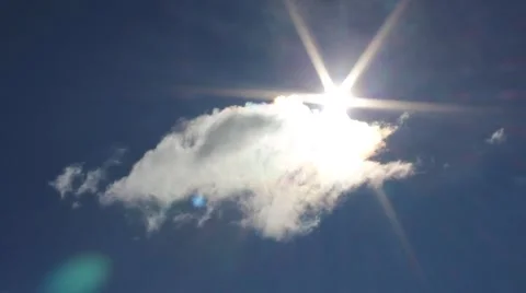 Bright afternoon sun Stock Footage 44447386