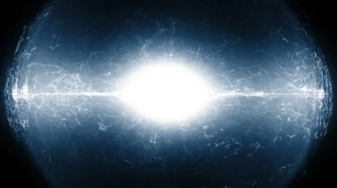 Bright and blue source of energy 스톡 동영상 65828081