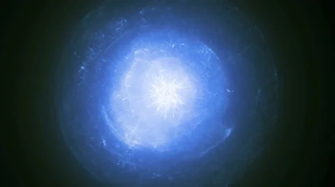 Bright and blue supernova Stockbeeldmateriaal 55026846