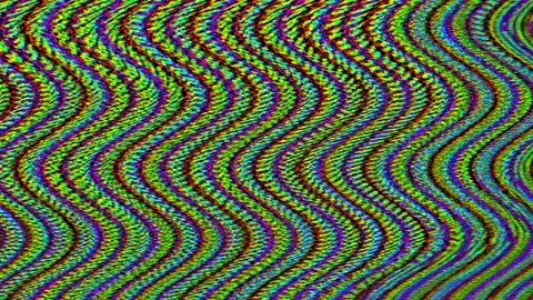 Bright and colorful distorted light transformations shimmering background. Stock Footage 112151832