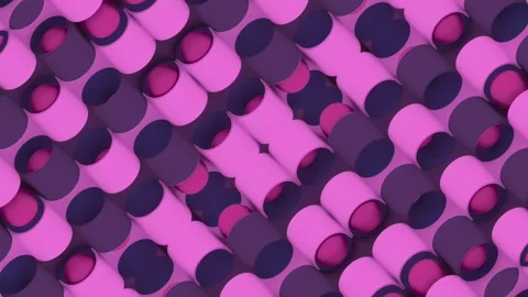 A bright and dynamic 3D animation with a moving geometric pattern 4K Stock Footage 319073139
