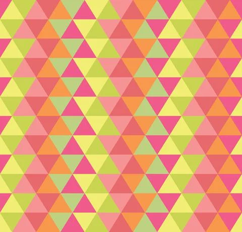 Bright and Modern Triangle Pattern 스톡 일러스트