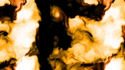 Bright and orange hallucination Stock Footage 89818137