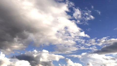 Bright and Soft Clouds 1 Stock Footage 108013553