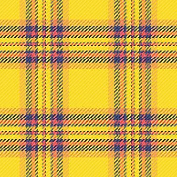 Bright and sunny plaid pattern with a textured effect. Ideal for background.. Stockillustratie