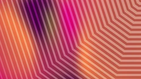 Bright and Vibrant Geometry Background Animation Stock Footage 281842845