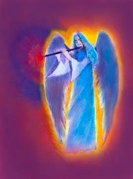 Bright Angel Illustrazione stock