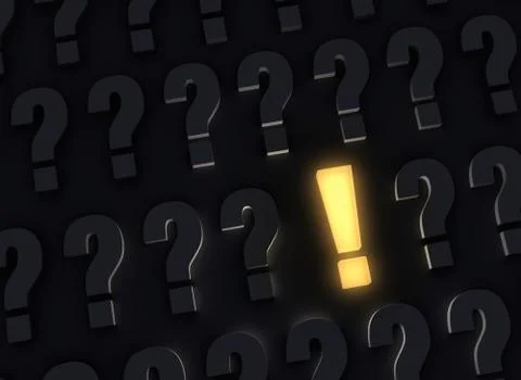 Bright answer Stock Illustration