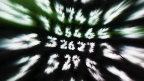 Bright appearing numbers in virtual space. Motion. Bright glowing numbers appear 스톡 일러스트