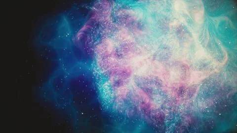 Bright artistic splashes. Stock Illustration