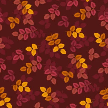 Bright autumn vector seamless pattern for textile Stock Illustration