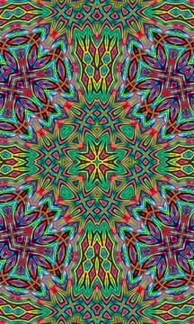 Bright background with abstract multicolor pattern Stock Illustration