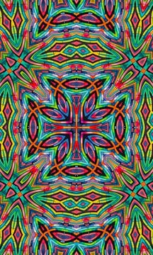 Bright background with abstract multicolor pattern Illustrazione stock