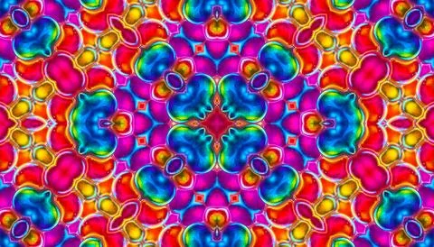 Bright background with abstract multicolor pattern Stock Illustration