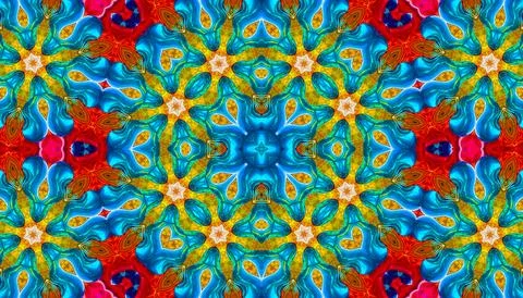 Bright background with abstract multicolor pattern Stock Illustration