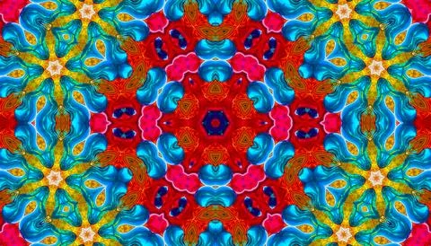 Bright background with abstract multicolor pattern Stock Illustration